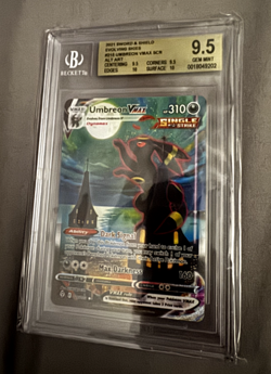 POKEMON UMBREON VMAX ALT ART EVOLVING SKIES BGS 9.5 GEM MINT - Image 1