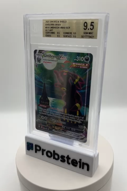 2021 Pokemon Sword & Shield Evolving Skies #215 Umbreon VMax Alt Art BGS 9.5 - Image 2