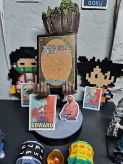 Spitting Dilophosaurus Borderless Card, Jurassic World MTG, NM Regular - Image 2