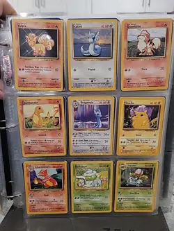 18 Vintage Pokemon Card Lot WOTC 1999 Base Set Mixed Lot Rares Pikachu Charmande - Image 1