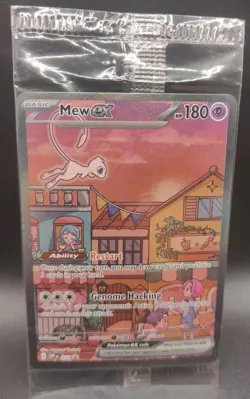 Mew ex 053 Sv: Scarlet & (Violet Promo, Cards Holo 151) Sealed Pokemon TCG, NM. - Image 1