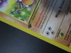 AERODACTYL 1ST EDITION POKEMON CARD 16/62 FOSSIL NON HOLO RARE LIGHTLY PLAYED - Image 2