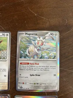 Pokemon 4 Card Lot - Eevee Magearna Chi-yu Vileplume GX - Image 5