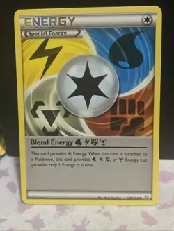 Blend Energy WLFM 118/124 Uncommon Dragons Exalted Pokemon Card - Image 1