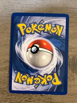 HOLO SWIRLED! Pokemon Alakazam TCG Card 1/130 Base Set 2 Unlimited Rare - Image 3