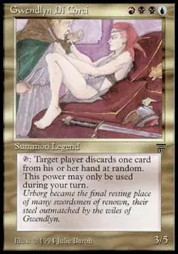 MTG English Gwendlyn Di Corci NM Normal Legends - Image 1