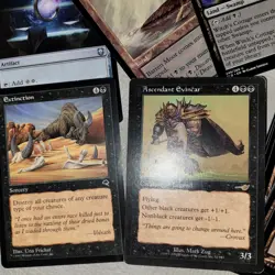 Deluxe Black Commander Magic Deck. Many Rare Cards, Very Fun Mana Ramp & Kills - Image 2