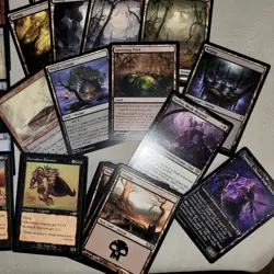 Deluxe Black Commander Magic Deck. Many Rare Cards, Very Fun Mana Ramp & Kills - Image 3