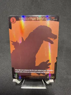 Godzilla Vs Godzilla Card Game English EBP01-011+ SP (Fest Godzilla) UNPLAYED - Image 1