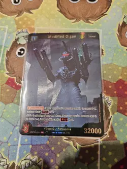 Godzilla Card Game Modified Gigan (SP) - G: Monsters Raid Again EBP02-044+ - Image 1
