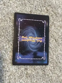 1997 Dragon Ball Z Ani Mayhem Super Saiyan Trunks Rare Foil Card MP - Image 2