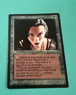 Elves of Deep Shadow - The Dark - MTG - Magic the Gathering - Image 1