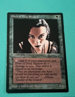 Elves of Deep Shadow - The Dark - MTG - Magic the Gathering - Image 2