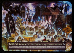 Sorcery Contested Realm GOTHIC SOLD-OUT CEMETERY Site - Image 1