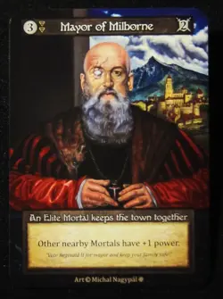 Sorcery Contested Realm GOTHIC MAYOR OF MILBORNE Earth - Image 1