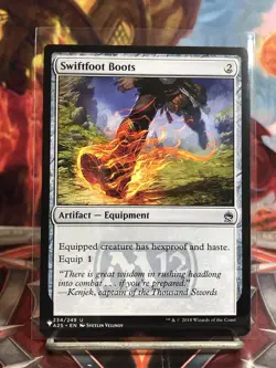 Swiftfoot Boots (Non-foil) The List Reprints 234/249 Uncommon MTG - Image 1