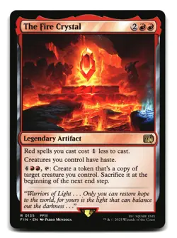 The Fire Crystal Magic the Gathering - Image 1