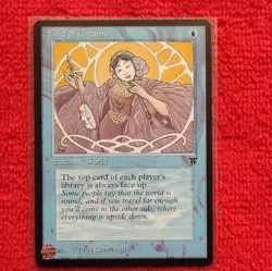 Magic: The Gathering Field of Dreams Enchant World Legends Rare Blue 1994 - Image 1