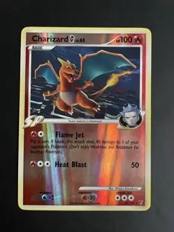 Charizard G Pokemon 20/147 Supreme Victors Team Galactic Reverse Holo- NM/LP - Image 1