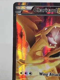 DMG - Charizard EX - Full Art Promo XY121 Pokemon Card 2016 - Damaged HP - Image 3