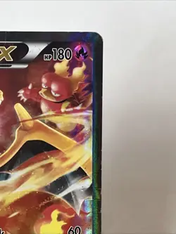 DMG - Charizard EX - Full Art Promo XY121 Pokemon Card 2016 - Damaged HP - Image 5