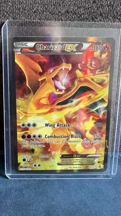 Charizard EX XY121 Black Star Promo Full Art Holo Pokemon Card - Image 1