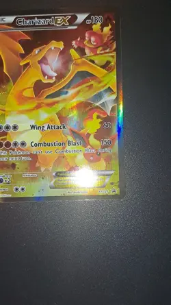 Pokemon TCG Charizard EX XY121 Black Star Promo Full Art Holo Card 2016 - Image 3
