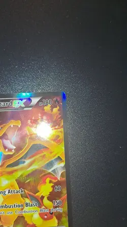 Pokemon TCG Charizard EX XY121 Black Star Promo Full Art Holo Card 2016 - Image 4