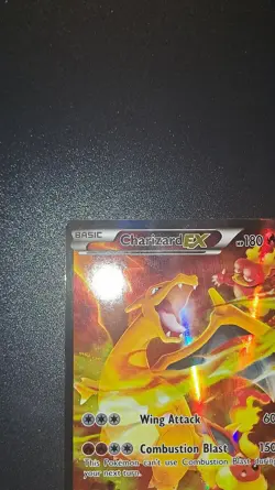 Pokemon TCG Charizard EX XY121 Black Star Promo Full Art Holo Card 2016 - Image 5