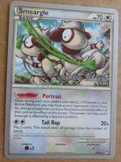 2012 World Championships Smeargle 21/95 Promo non-holo Pokemon NM - Image 1