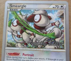 2012 World Championships Smeargle 21/95 Promo non-holo Pokemon NM - Image 2