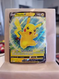2019-2023 Pokemon SWSH Black Star Promos Pikachu V #SWSH198 Pokemon TCG NM - Image 1
