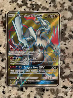 Pokemon TCG White Kyurem GX Dragon Majesty - Image 1