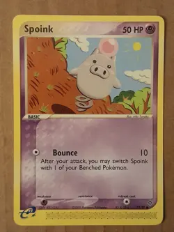 Pokemon Spoink 73/97 Ex Dragon NM-Mint See Pictures - Image 1