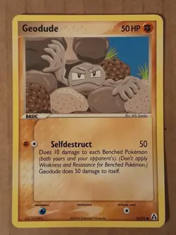Pokemon Geodude 53/92 Ex Legend Maker NM-Mt See Pictures - Image 1