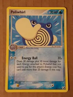 Pokemon Poliwhirl 68/115 ex Unseen Forces NM See Pictures - Image 1