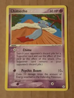 Pokemon Chimecho 17/101 Hidden Legends NM-MT See Pictures - Image 1