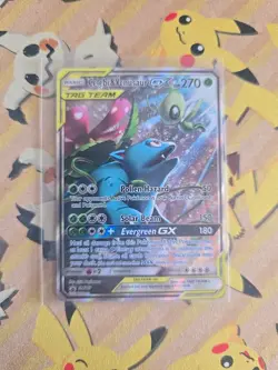Celebi & Venusaur GX SM167 Black Star Promo 2019 Tag Team Pokemon TCG NM - Image 1