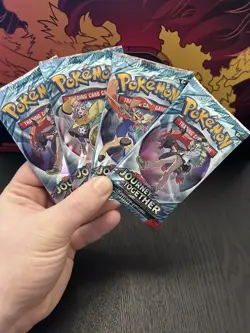 Pokemon TCG Scarlet & Violet Journey Together Booster Packs Full Art Set Sealed - Image 1