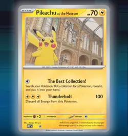 Pokemon x Natural History Museum Pikachu Jumbo Promo (GLOBAL SHIPPING) In Hand - Image 2