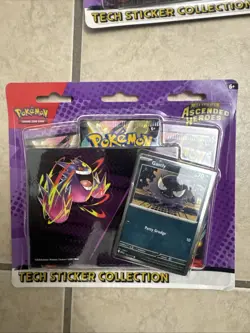 Pokemon TCG - Ascended Heroes Tech Sticker Collection Gastly [Lot of 4] In Hand - Image 2