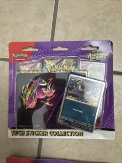 Pokemon TCG - Ascended Heroes Tech Sticker Collection Gastly [Lot of 4] In Hand - Image 3