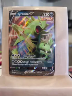 Pokemon Tyranitar V SWSH109 Ultra Rare Holo (NM) - Image 1