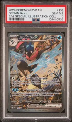 Pokemon Black Star Kingdra EX #131 and Greninja EX #132 PSA 10 Sequential 🔥 - Image 4