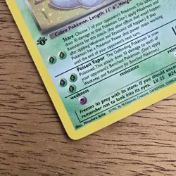 Dark Arbok Pokemon 02/82 1st Edition Holo Team Rocket LP+ NM- WOTC - Image 4