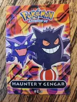Pokemon Peru Exclusive Electric Corporation #E3 Haunter and Gengar Star Holo - Image 1