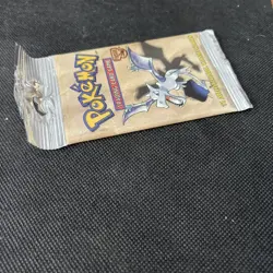 Pokemon Fossil Booster Pack Long Crimp FACTORY SEALED Vintage English Pokemon - Image 4