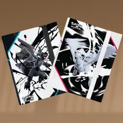 POKEMON TCG Scarlet & Violet 9-Pocket Binder - Black Bolt / White Flare - NEW - Image 1