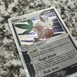 Shiftry ex 97/100 Crystal Guardians Holo Ultra Rare Pokemon TCG Heavily Played - Image 3