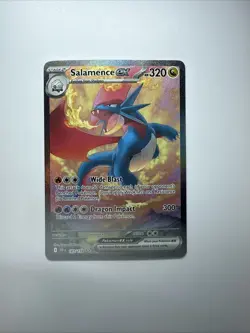 Pokemon TCG Salamence EX Journey Together Special Illustration Rare NM - Image 1